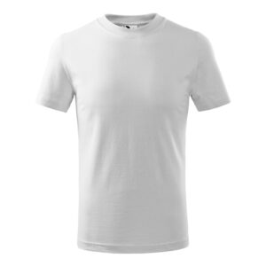 Gyerek póló, fehér, 160g/m²