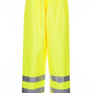 Jól-láthatósági derekas esőnadrág, sárga