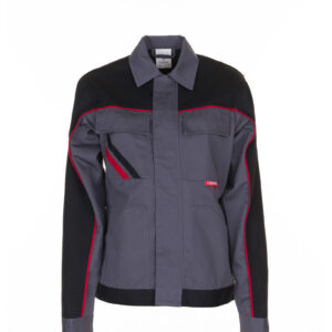 Highline női dzseki, sötétszürke/fekete/piros