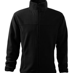 Férfi polár pulóver, fekete, 280 g/m²