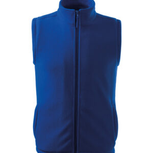 Unisex polár mellény, királykék, 280 g/m²
