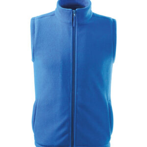 Unisex polár mellény, azúrkék, 280 g/m²