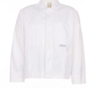 BW270 kabát, fehér, 100 % pamut