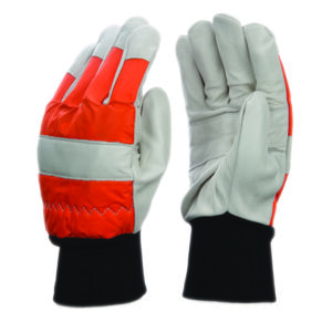 Erdész kesztyű láncfűrész használatához