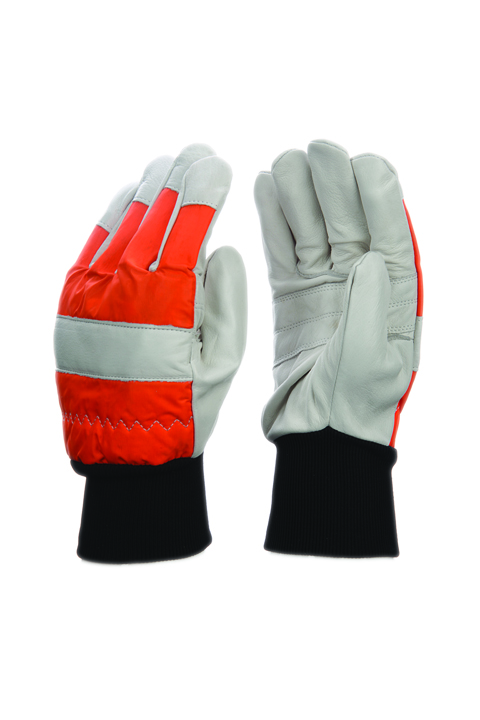 Erdész kesztyű láncfűrész használatához