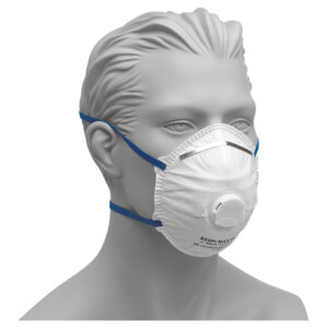 FFP2-es pormaszk szeleppel