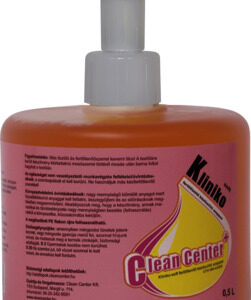 Kliniko-Soft folyékony fertőtlenítő kéztisztító szappan 0,5 liter