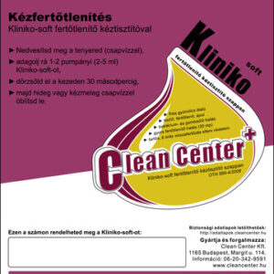 Kliniko-soft kísérőmatrica