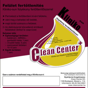 Kliniko-sun kísérőmatrica