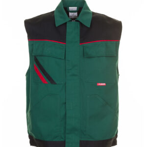 Highline mellény, zöld/fekete/piros