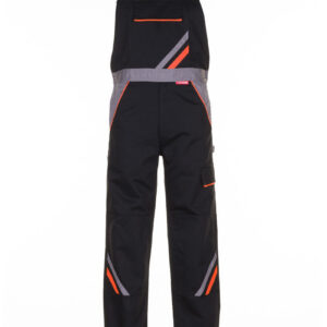 Visline mellesnadrág, fekete/narancs/szürke