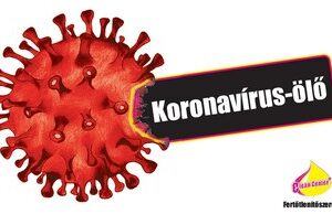 Koronavírus-ölő matrica