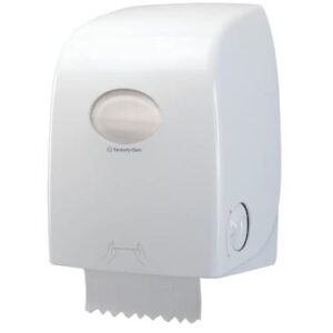 KC 6959 Aquarius no-touch tekercses kéztörlő adagoló,  fehér,  műanyag,  43x32x24cm