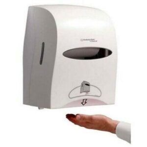 KC 9960 szenzoros tekercses kéztörlő adagoló,  fehér,  álítható: 20-27 cm