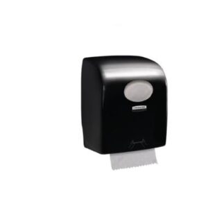 KC 7376 Aquarius kéztörlő adagoló,  műanyag,  fekete,  37, 4x30x25cm