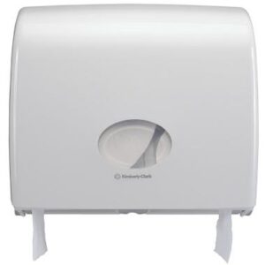 KC 6991 Aquarius Midi Jumbo WC papír adagoló,  fehér,  műanyag,  38x45x13cm