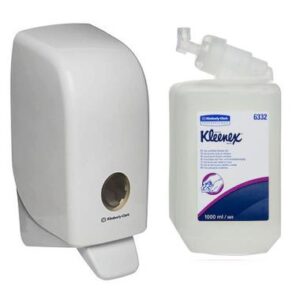 KC 6332 Kleenex Hair & Body tusfürdő-hajsampon,  gyöngy-fehér,  1L