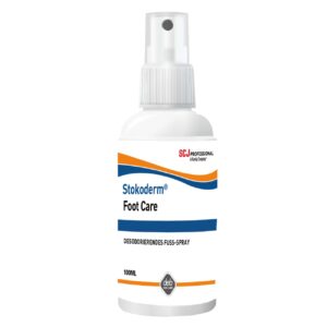 Deb-Stoko Stokoderm Foot Care bőrvédő/dezodoráló láb spray,  pumpás 100ml