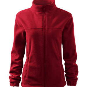 Női polár pulóver, marlboro piros, 280 g/m²