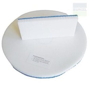 Tana 709507 DL57 power pad kerek radírpad kék/fehér színben,  410mm