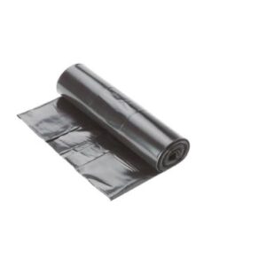 PE szemeteszsák, fekete,  25mk,  60x70 cm-es,  40L,  100db/csomag