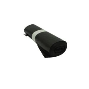 Szemeteszsák 70x110cm 25my 120l fekete,  20db/tek