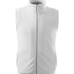 Unisex polár mellény, fehér, 280 g/m²