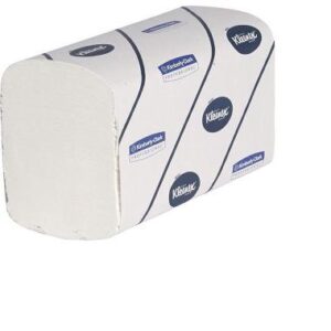 KC 6789 Kleenex,  interfold hajtogatott kéztörlő,  fehér,  21, 20cm x 21, 50 cm