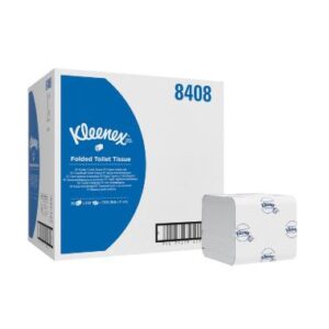 KC 8408 Kleenex Ultra hajtogatott WC papír,  fehér,  2réteg,  dombornyomott,  200lap