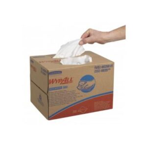 KC 6035 WypAll X60 törlő Brag Box-ban,  fehér,  1réteg,  31x42 cm,  200lap