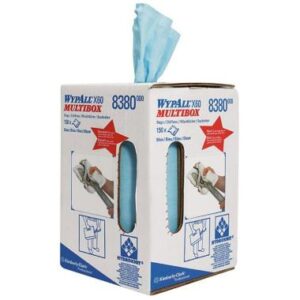 KC 8380 WypAll X60 tekercses törlő Multi Box-ban,  kék,  1réteg,  24, 9x42cm,  150lap