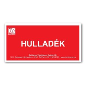 Brilliance Matrica Hulladék