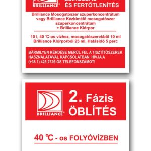 Brilliance Matrica 2 fázisú mosogatáshoz + Klórpor