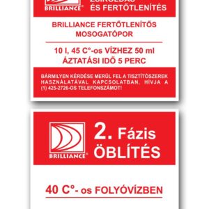 Brilliance Matrica Mosogatópor szett