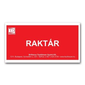 Brilliance Matrica Raktár