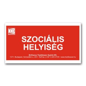 Brilliance Matrica Szociális helyiség