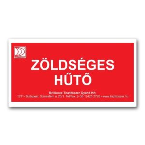 Brilliance Matrica Zöldség Hűtő