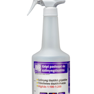 Gépi padozat és szőnyegtisztító adagoló flakon szórófejjel 750ml (üres)