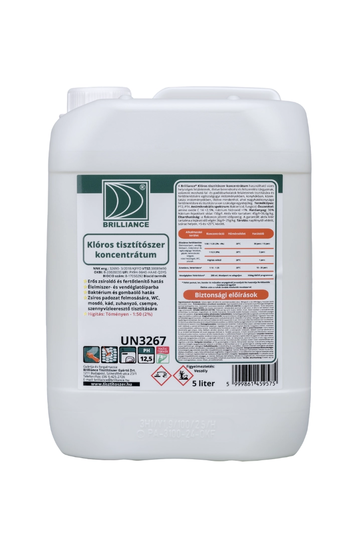 Brilliance® Klóros tisztítószer koncentrátum 5 liter