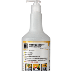 Mosogatószer koncentrátum higítós flakon pumpával 750ml (üres)