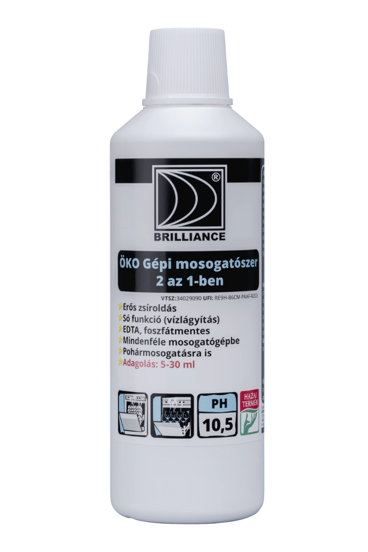 Brilliance® ÖKO Gépi mosogatószer 2 az 1-ben 1 liter