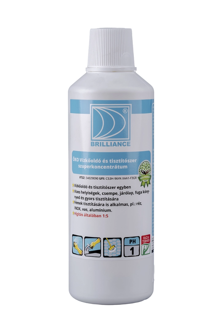 Brilliance® ÖKO Vízkőoldó és tisztítószer szuperkoncentrátum 1 liter