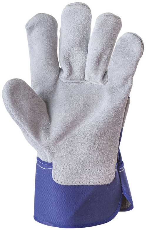 COWHIDE-CUTGLOVES,3143,GREY/BLUE_10 - Image 2
